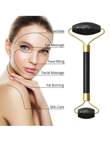 JADE MASSAGE ROLLER PEDRA NATURAL