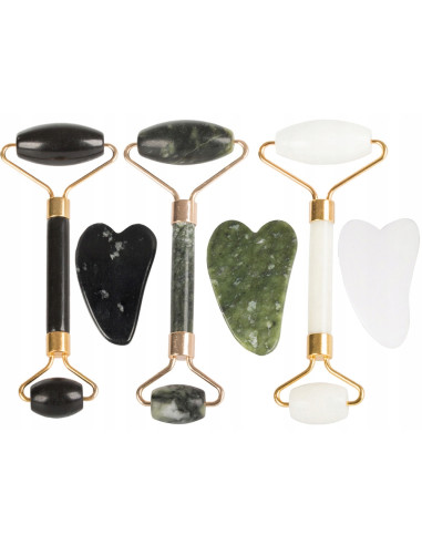 JADE MASSAGE ROLLER PEDRA NATURAL