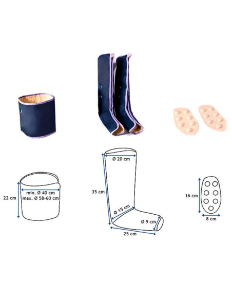AIR PRESS SYSTEM PRESSOTERAPIA PERNAS