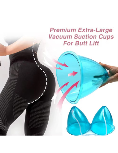 COPOS XL DE 21CM PUMP UP PARA GLÚTEOS