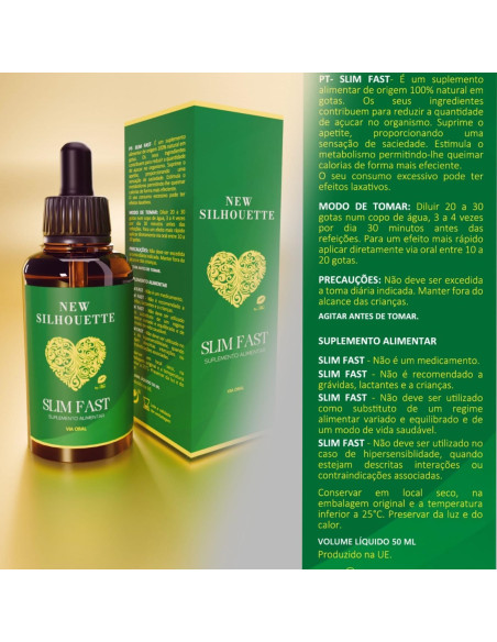 SLIM FAST NEW SILHOUETTE 50ML