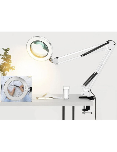 LUPA COM LUZ LED PARA ESTÉTICA