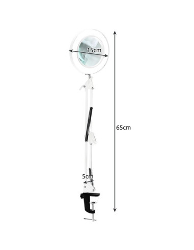 LUPA COM LUZ LED PARA ESTÉTICA