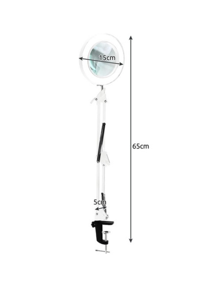 LUPA COM LUZ LED PARA ESTÉTICA
