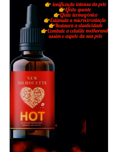 HOT OLÉO MASSAGEM NEW SILHOUETTE 30ML