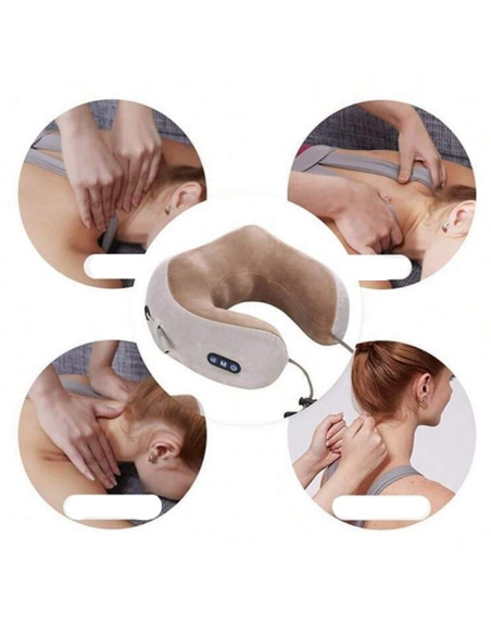 MASSAGEADOR SHIATSU PESCOÇO INFRAVERMELHO