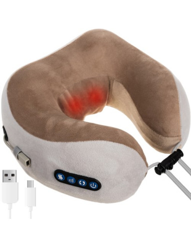 MASSAGEADOR SHIATSU PESCOÇO INFRAVERMELHO