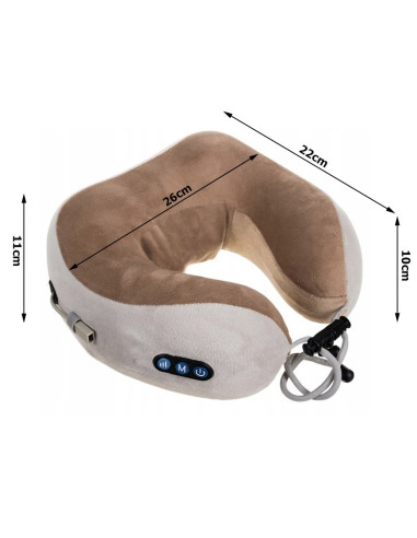 MASSAGEADOR SHIATSU PESCOÇO INFRAVERMELHO