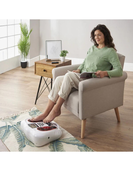 MASSAGEADOR DE PES COM INFRAVERMELHO