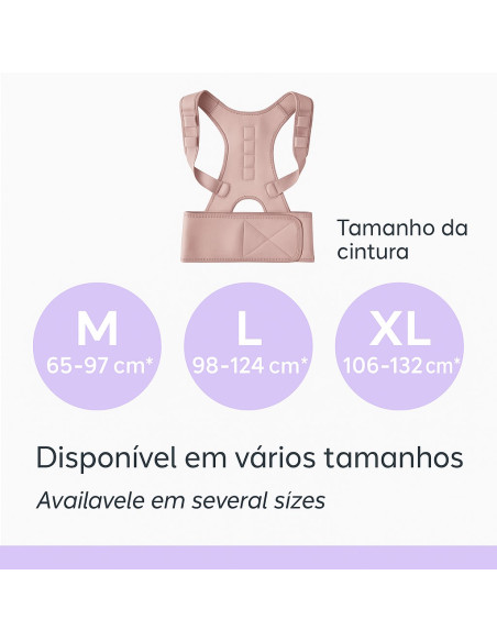 COLETE CORRETOR POSTURAL MAGNÉTICO