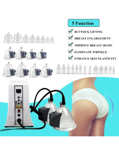 PUMP UP GLÚTEOS VÁCUO + INFRAVEMELHOS + MASSAGEM