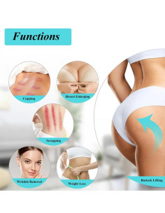 PUMP UP GLÚTEOS VÁCUO + INFRAVEMELHOS + MASSAGEM 2