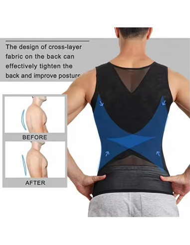 CAMISOLA MODELADORA MASCULINA