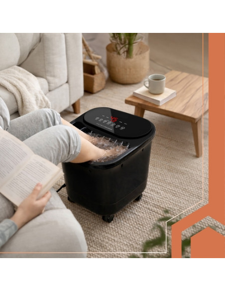 BACIA PARA PEDICURE COM AQUECIMENTO, MASSAGEM E EFEITO CHUVA 
