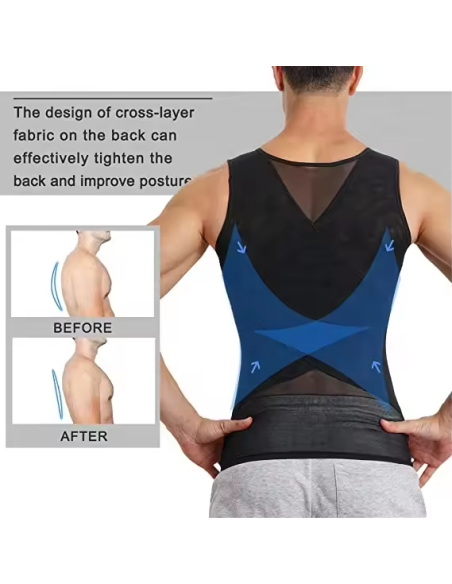CAMISOLA MODELADORA PARA HOMEM