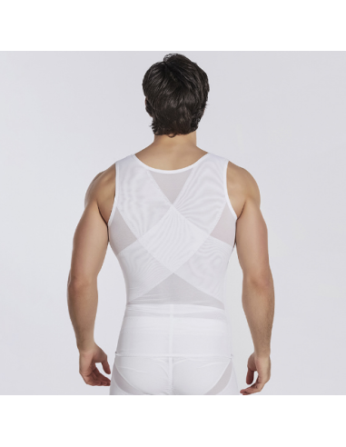 CAMISOLA REDUTORA DE BARRIGA PARA HOMEM COM CINTA