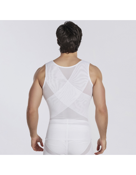 CAMISOLA REDUTORA DE BARRIGA PARA HOMEM COM CINTA