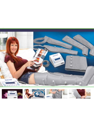 MÁQUINA DE PRESSOTERAPIA PROFISSIONAL PARA PERNAS BRAÇOS E ABDÓMEN