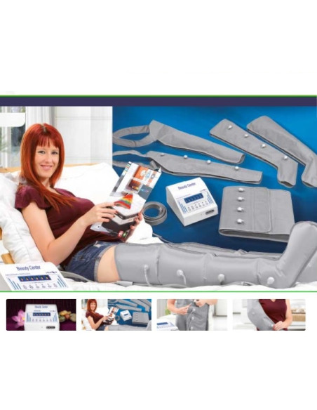 MÁQUINA DE PRESSOTERAPIA PROFISSIONAL PARA PERNAS BRAÇOS E ABDÓMEN