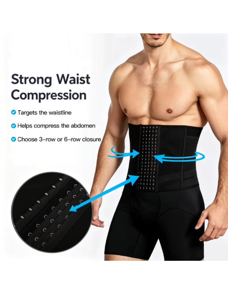 CINTA REDUTORA ABDOMINAL MASCULINA