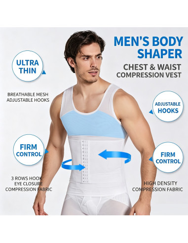 CINTA REDUTORA DE BARRIGA HOMEM COM CAMISOLA