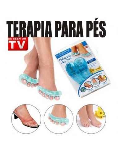TERAPIA PARA DEDOS DOS PÉS - SEPARADOR EM GEL | Virtualvantagem |
