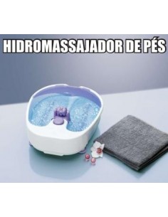 HIDROMASSAJADOR DE PÉS COM CALOR E BORBULHAS | Virtualvantagem |