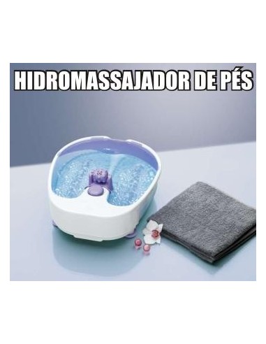 HIDROMASSAJADOR DE PÉS COM CALOR E BORBULHAS | Virtualvantagem |